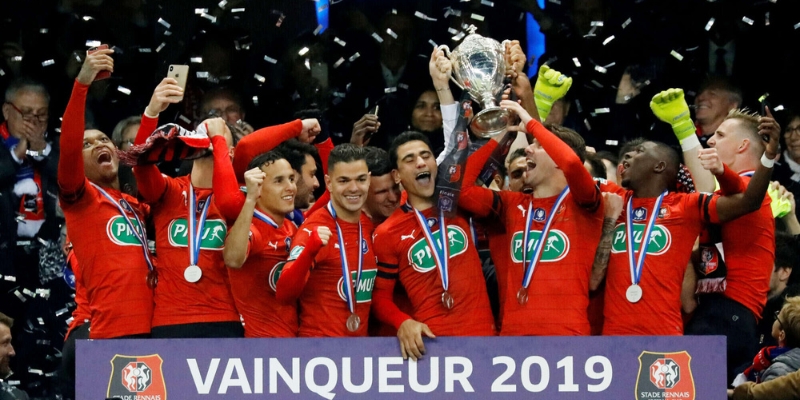 Đội bóng cũng chức vô địch Coupe de France năm 2019